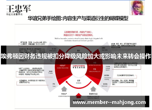 埃弗顿因财务违规被扣分降级风险加大或影响未来转会操作